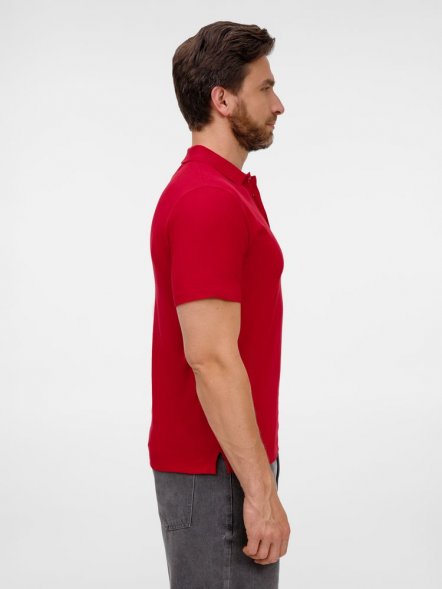 Рубашка поло унисекс Tervise, красная 