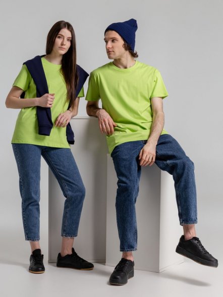 Футболка Imperial 190, зеленое яблоко 