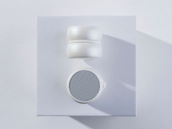 Портативные парные колонки TWS YoYo Stereo, белый 