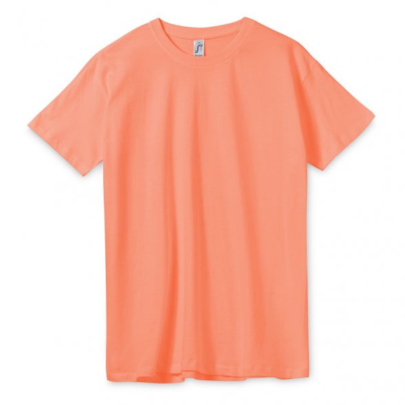 Футболка унисекс Regent 150, оранжевая (абрикосовая) 
