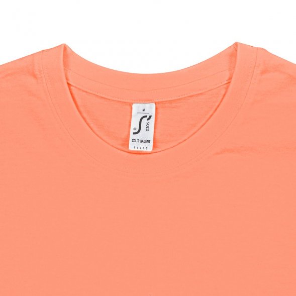 Футболка унисекс Regent 150, оранжевая (абрикосовая) 