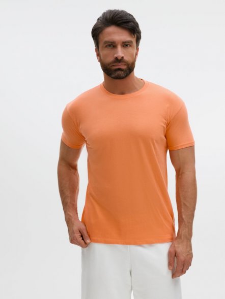 Футболка унисекс Regent 150, оранжевая (абрикосовая) 