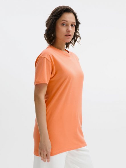Футболка унисекс Regent 150, оранжевая (абрикосовая) 