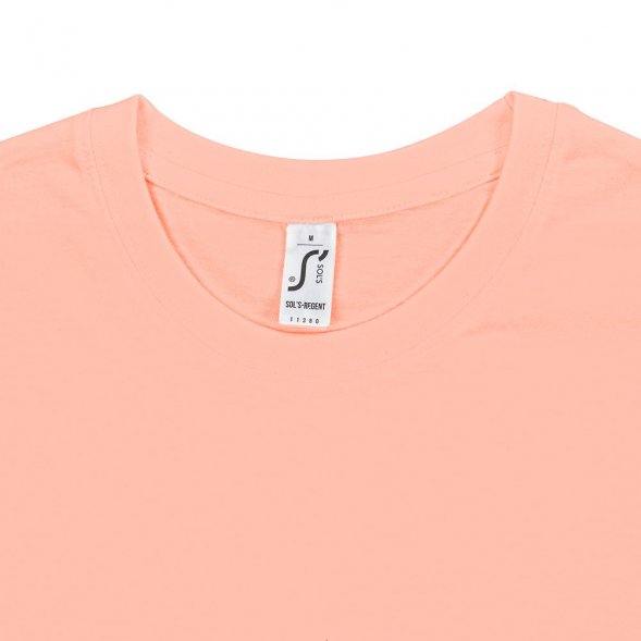 Футболка унисекс Regent 150, оранжевая (абрикосовая) 