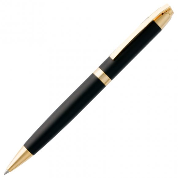 Ручка шариковая Razzo Gold, черная 