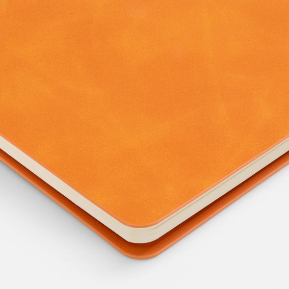 Ежедневник Spiral, недатированный, оранжевый 