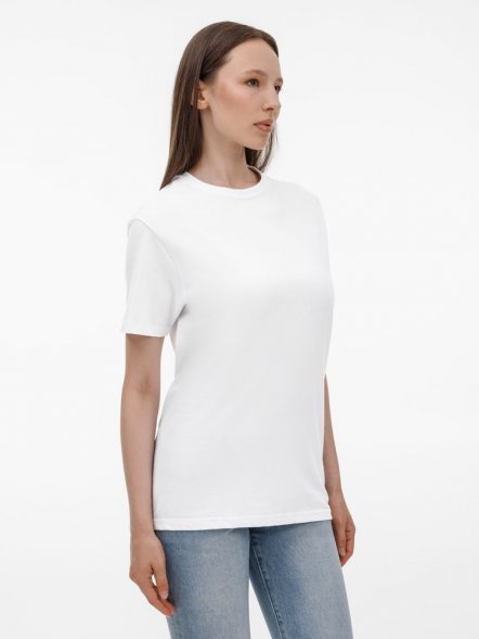 Футболка унисекс T-Bolka 180, белая 