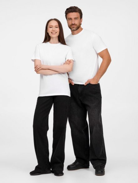 Футболка унисекс T-Bolka 180, белая 