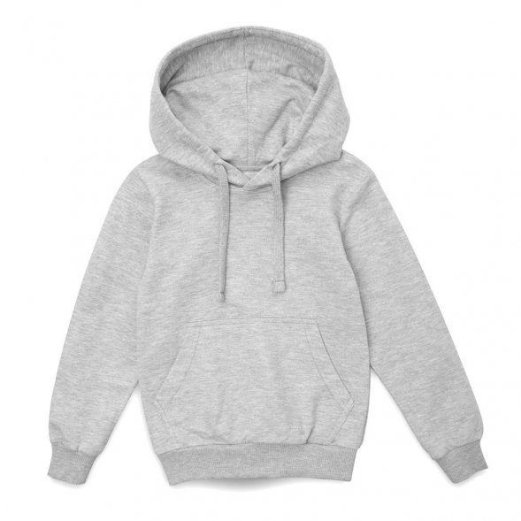 Толстовка с капюшоном детская Kirenga Kids, серый меланж 