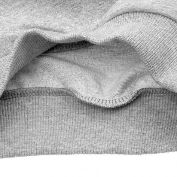 Толстовка с капюшоном детская Kirenga Kids, серый меланж 