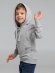 Толстовка с капюшоном детская Kirenga Kids, серый меланж 
