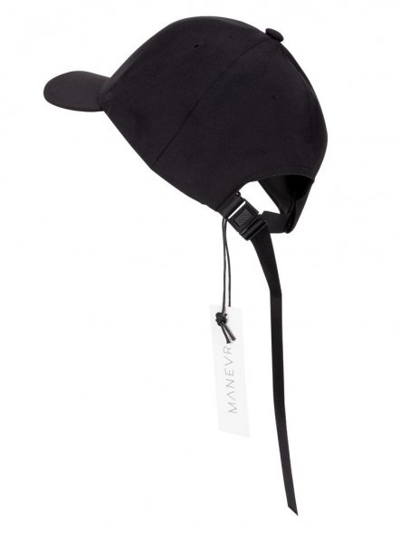 Бейсболка Kosmos, черная 