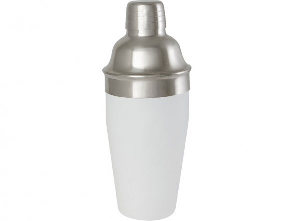 Шейкер для коктейлей Gaudie из переработанной нержавеющей стали, белый 