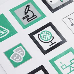 Стикерпак бумажный Industry, наука и искусство