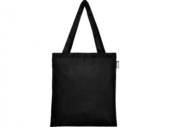 Эко-сумка Sai из переработанных пластиковых бутылок, черный 