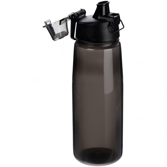 Спортивная бутылка Rally, черная 