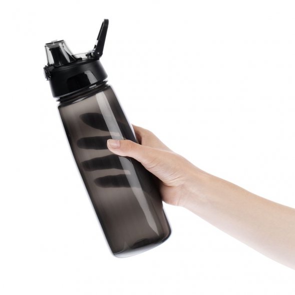 Спортивная бутылка Rally, черная 