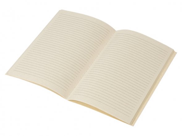 Блокнот из молочной бумаги A5 Milknote, молочно-белый 