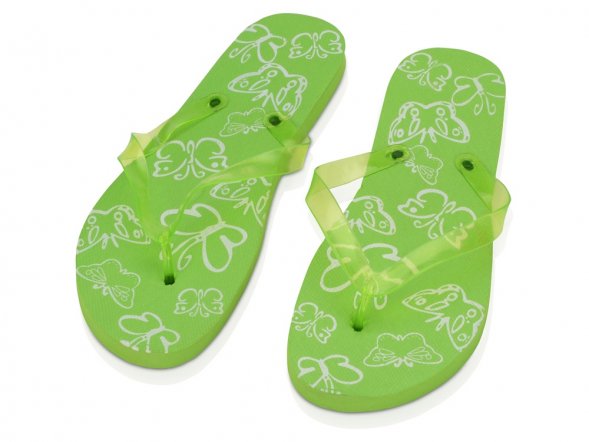 Пляжный набор Тропики, зеленый 