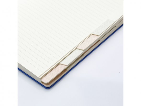 Ежедневник недатированный с индексами А5 Bergamo, синий 