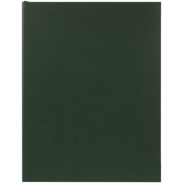 Ежедневник Flat Maxi, недатированный, зеленый 