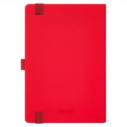 Ежедневник Alpha недатированный, красный/серый