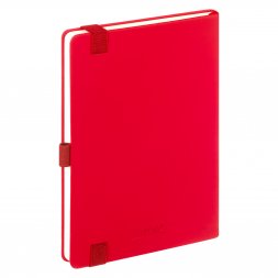 Ежедневник Alpha недатированный, красный/серый