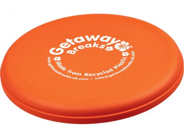 Фрисби Orbit из переработанной плстмассы, оранжевый 
