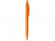 Ручка пластиковая шариковая STIX, черные чернила, оранжевый 