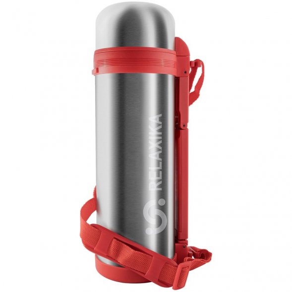 Термос для еды и напитков Relaxika 1800, стальной 