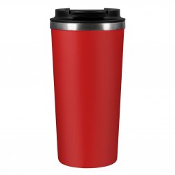 Подарочный набор Forges, бежевый/красный (шарф, термокружка)