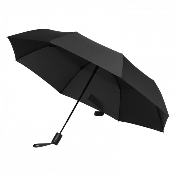 Зонт складной Atlanta, черный 