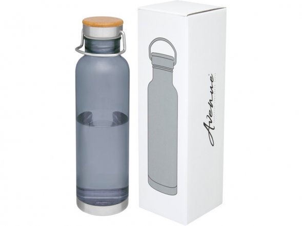 Спортивная бутылка Thor от Tritan™ объемом 800 мл, черный прозрачный 