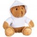 Мягкая игрушка «Мишка Cuddleton» в белом худи 