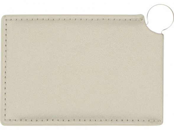 Зеркало в чехле Style, серебристый/бежевый 