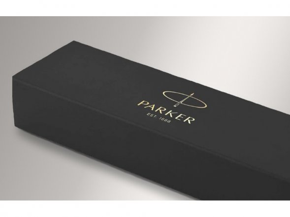 Шариковая ручка Parker IM Mat Black CT лак матовый, стержень: M, цвет чернил: blue, в подарочной упаковке. 