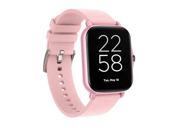 Умные часы CANYON Barberry SW-79, IP 67, BT 5.1, сенсорный дисплей 1.7, розовый 