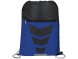 Рюкзак на шнурке Courtside, ярко-синий/черный 