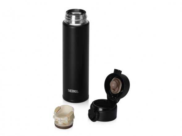 Термос из нерж. стали тм THERMOS JNI-402 ALB SS Vac. Insulated Flask,400ml, черный 