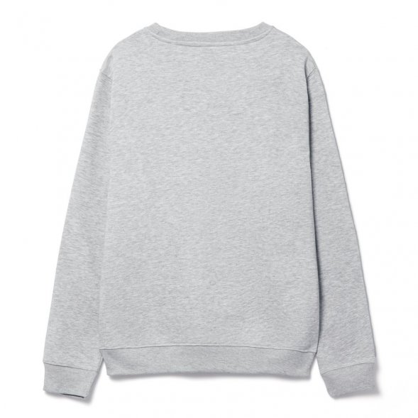 Свитшот унисекс Delta, серый меланж 
