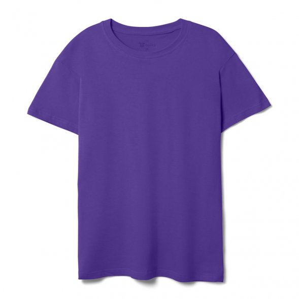 Футболка унисекс T-bolka 140, фиолетовая 