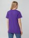 Футболка унисекс T-bolka 140, фиолетовая 
