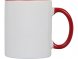 Кружка для сублимации Sublime Color, белый/красный 