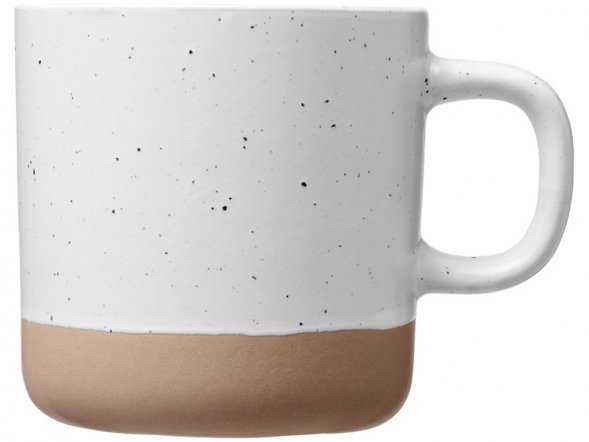 Керамическая кружка Pascal объемом 360 мл, белый 