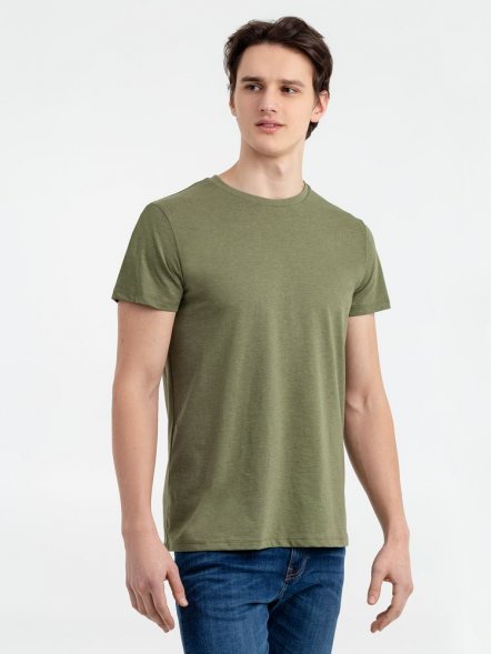 Футболка мужская Regent Fit 150, меланж хаки 