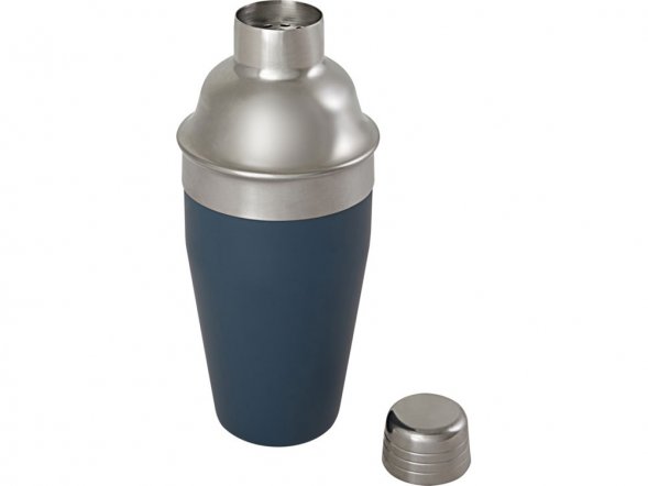 Шейкер для коктейлей Gaudie из переработанной нержавеющей стали, синий ледяной 