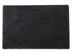 Прямоугольная доска Toscana для закусок, сланцевая 30х20 см