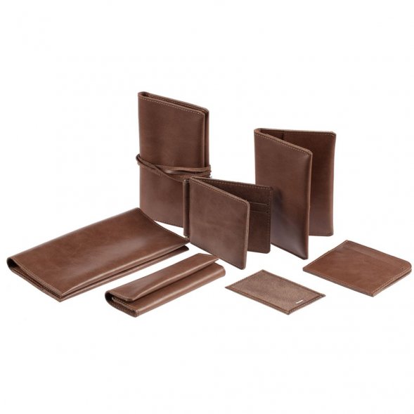 Чехол для карточек Apache, коричневый (какао) 