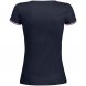 Футболка женская Rainbow Women, темно-синяя с ярко-синим 