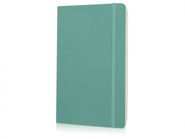 Записная книжка Moleskine Classic Soft (в линейку), Large (13х21см), морская волна 